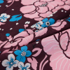 Italian Fig/Pink/Blue Floral Printed Cotton Batiste - Folded | Mood Fabrics