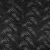 Medium Black Abstract Perforated Lamb Leather - Detail | Mood Fabrics