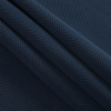 Famous NYC Designer Blue Nights Micro-Quilted Silk and Wool Blend - Folded | Mood Fabrics