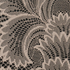 Blush Floral Novelty Lace w/ Scalloped Eyelash Edges - Detail | Mood Fabrics