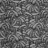 Black Abstract Geometric Lace w/ Scalloped Eyelash Edges | Mood Fabrics