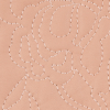 Small Amberlight Floral Embroidered Lamb Leather w/ Heather Gray Knit Backing - Folded | Mood Fabrics
