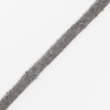 Gray Suede Cord - 0.125 - Detail | Mood Fabrics