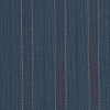 Dark Denim Striped Cotton Suiting - Detail | Mood Fabrics