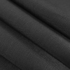 Black Luminous Cotton/Rayon Twill Suiting - Folded | Mood Fabrics