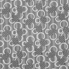 Black/White Striped Circles Printed Cotton Poplin | Mood Fabrics