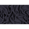 Charcoal Satin-Faced Polyester Crepe - Full | Mood Fabrics