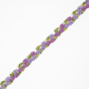 Purple Flower Lace Trim - 0.75 | Mood Fabrics