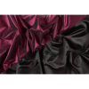 Fuchsia/Black Metallic Polyester Lame - Full | Mood Fabrics