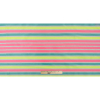 Fluorescent Pink Striped Taffeta - Full | Mood Fabrics