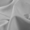 White Solid Polyester Shantung - Detail | Mood Fabrics