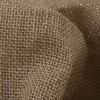 Natural Jute with Silver Glitter - Detail | Mood Fabrics