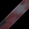 Red Tie Dye Organza Ribbon - 1 - Detail | Mood Fabrics