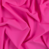5.6 oz Neon Pink Matte Tricot w/ High Compression | Mood Fabrics