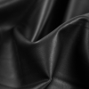 Black Dull All Over Foil Knit Pleather Substitute - Detail | Mood Fabrics