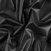 Black Dull All Over Foil Knit Pleather Substitute | Mood Fabrics