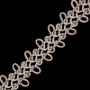Ivory Loose Braided Cord - 0.75 - Detail | Mood Fabrics