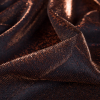 Black/Copper Metallic Mesh - Detail | Mood Fabrics