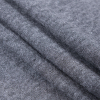 Italian Heathered Gray Tissue-Weight Polyester Jersey - Folded | Mood Fabrics
