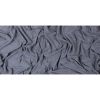 Italian Heathered Gray Tissue-Weight Polyester Jersey - Full | Mood Fabrics