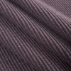 Italian Dark Brown Fleece Backed Heavy Wool Twill - Folded | Mood Fabrics