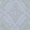 Mint/Gray Geometric Brocade - Detail | Mood Fabrics