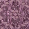 Creole Pink Metallic Floral Brocade - Detail | Mood Fabrics