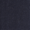 Black and Blue Striped Cotton Twill | Mood Fabrics