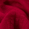 Oscar de la Renta Lollipop Red Boucle Jacquard - Detail | Mood Fabrics
