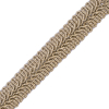 Metallic Gold Braided Cord - 5/8 - Detail | Mood Fabrics