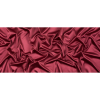 Italian Brick Red Stretch Polyester Charmeuse - Full | Mood Fabrics