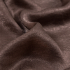 Italian Chocolate Chip Dyed Washed Polyester Dobby - Detail | Mood Fabrics