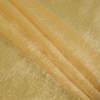 Italian Primrose Yellow Dyed Washed Polyester Dobby - Folded | Mood Fabrics