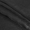 Italian Black Dyed Washed Polyester Dobby - Folded | Mood Fabrics