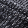 Black and White Striped Novelty Woven - Folded | Mood Fabrics