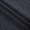 Black and Gray Stretch Wool Twill - Folded | Mood Fabrics