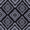 Metallic Silver and Black Geometric Brocade | Mood Fabrics