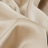 Angora Beige Fluid Polyester Satin - Detail | Mood Fabrics