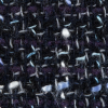 Italian Purple and Blue Wool Tweed - Detail | Mood Fabrics
