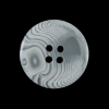 Off-White Translucent Four-Hole Button - 40L/25mm | Mood Fabrics