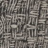 Taupe Abstract Printed Polyester Chiffon - Detail | Mood Fabrics