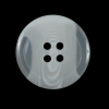 Off-White Translucent Four-Hole Button - 42L/27mm | Mood Fabrics