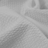 White Candy Striped Seersucker - Detail | Mood Fabrics