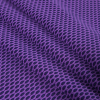 Violet and Black Knit Mesh - Folded | Mood Fabrics