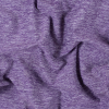 Heathered Purple Stretch Polyester Jersey | Mood Fabrics