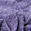 Heathered Violet Stretch Polyester Jersey - Detail | Mood Fabrics