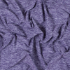 Heathered Violet Stretch Polyester Jersey | Mood Fabrics