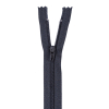Black Regular Zipper with Nylon Coil - 22 | Mood Fabrics