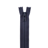 Dark Navy Plastic Chain Zipper - 7 | Mood Fabrics