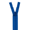 Blue Separating Chain Zipper with Plastic Molded Teeth - 12 | Mood Fabrics